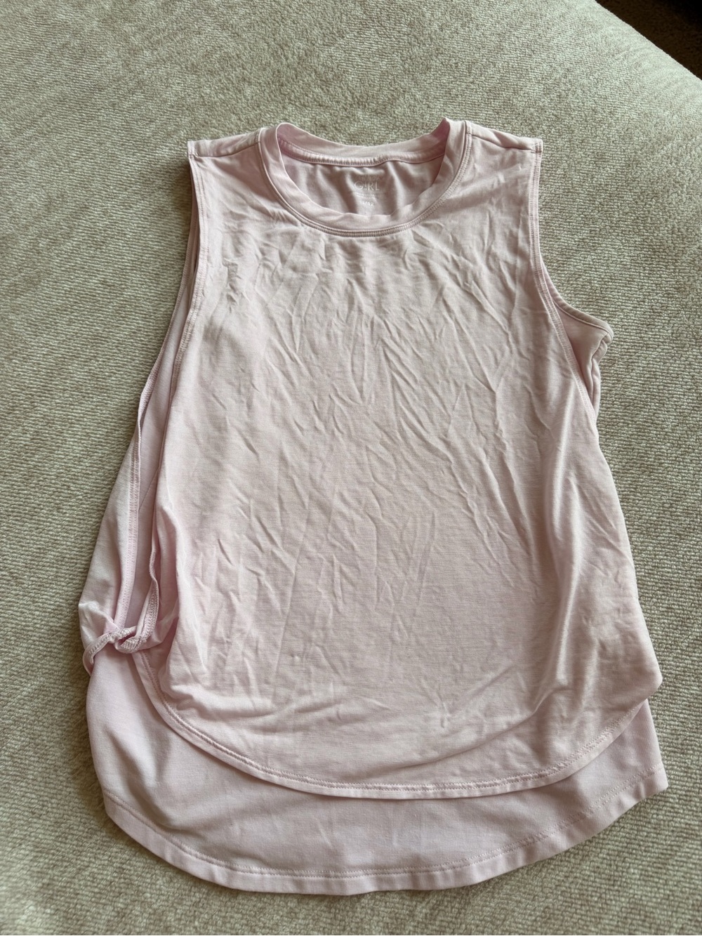 Athleta Pale Pink Muscle Tank